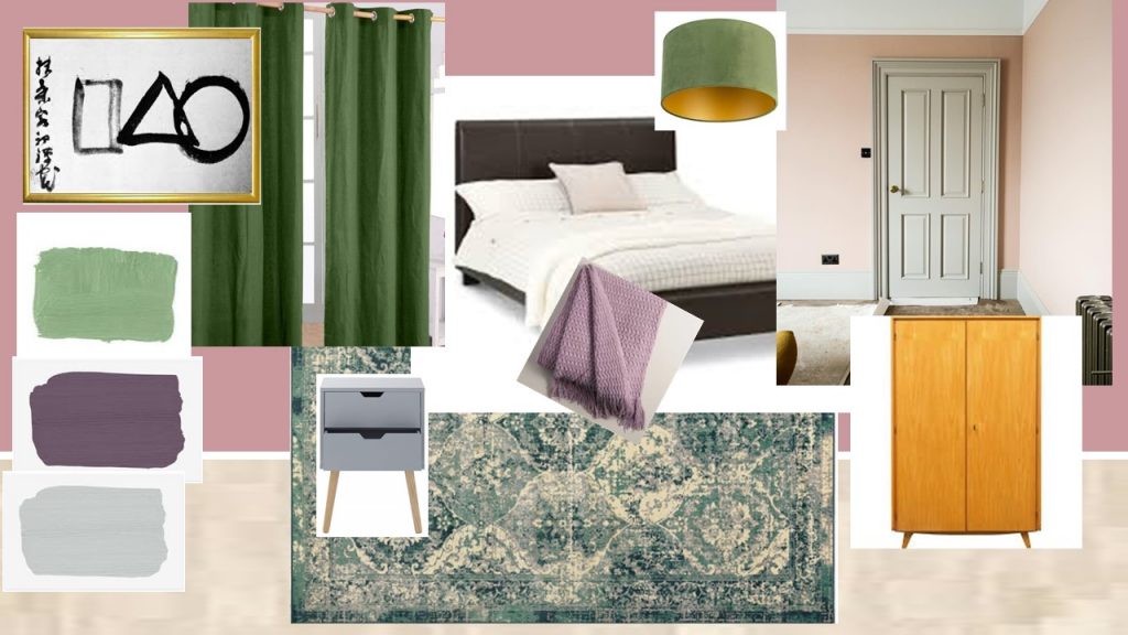 One Room Challenge bedroom moodboard